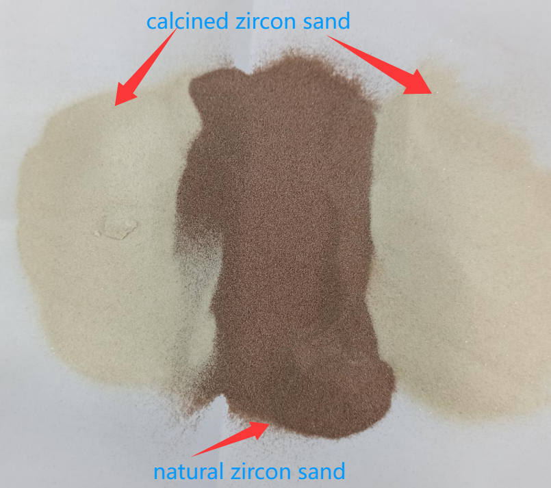 Calcined zircon sand （C-ZRS-A）